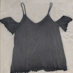 American Eagle Cold Shoulder Top